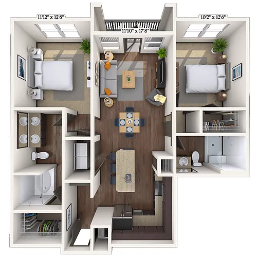 Floor plan Montgomery