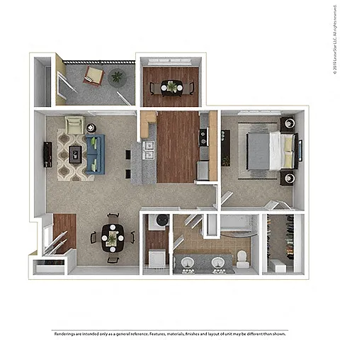 Floor plan A1B