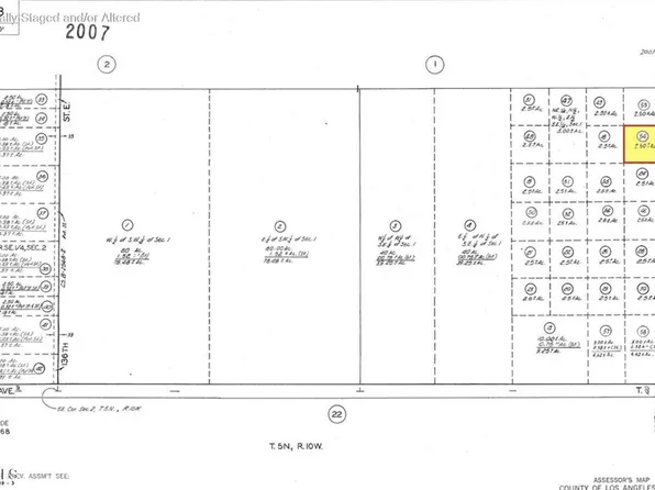 0 E Avenue S 8 Lot 1, Littlerock, CA 93543