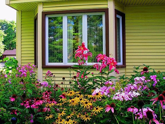Back - Bay Window and Garden