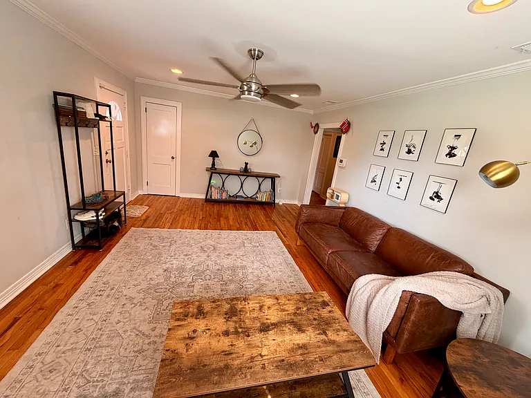 Entry living room