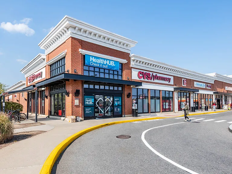 One mile away from the Alewife Brook Parkway Shopping Center.