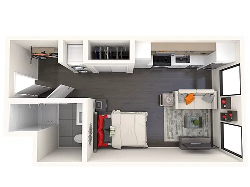 Floor plan B04C