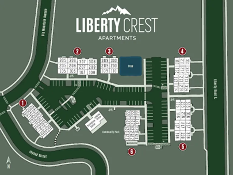 LIBERTY CREST APARTMENTS — Photo 54