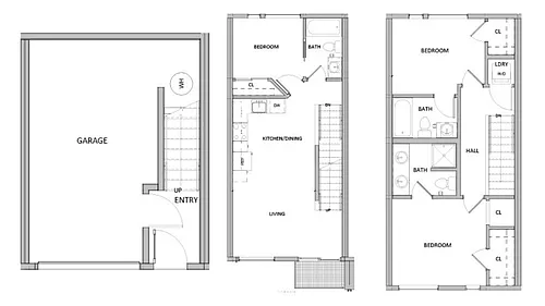 Floor plan 3x3B