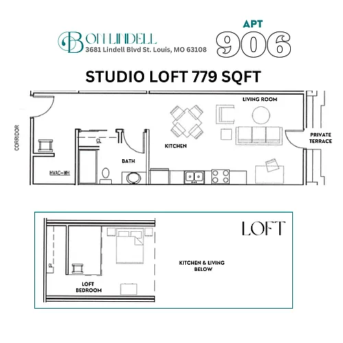 Floor plan 906