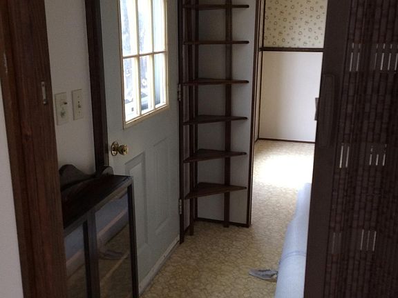 front entrance to deck