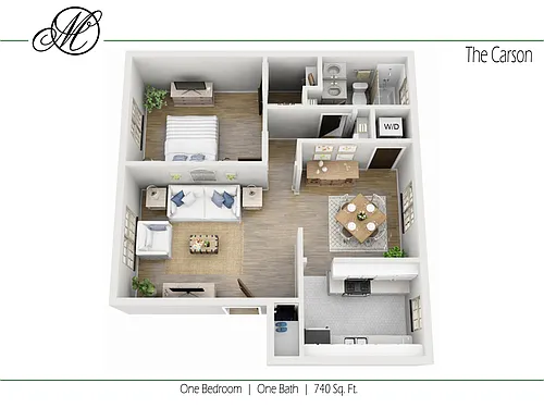 Floor plan Carson
