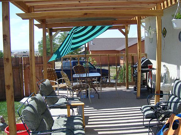 Patio and pergola