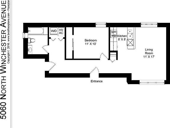 5th image of 5065 N Winchester Ave #3W