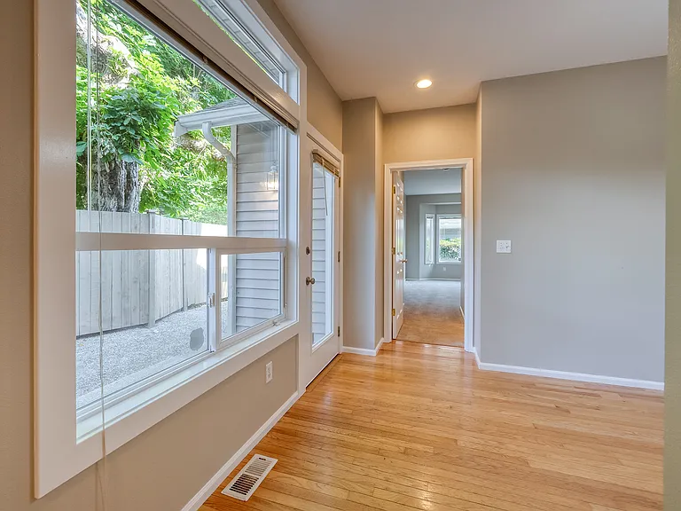 Going to the Primary Bedroom on the main floor.