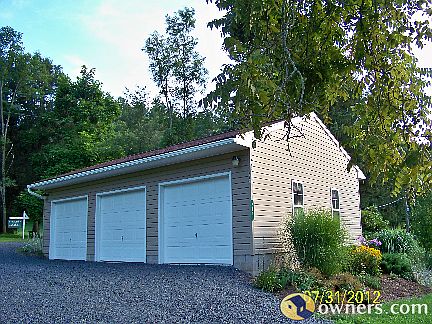 3 bay detached garage