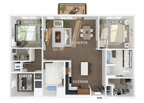 Floor plan B5D