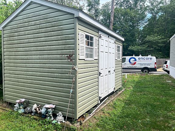 Largest shed allowed