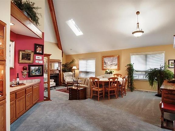 Living, Dining, Wet Bar