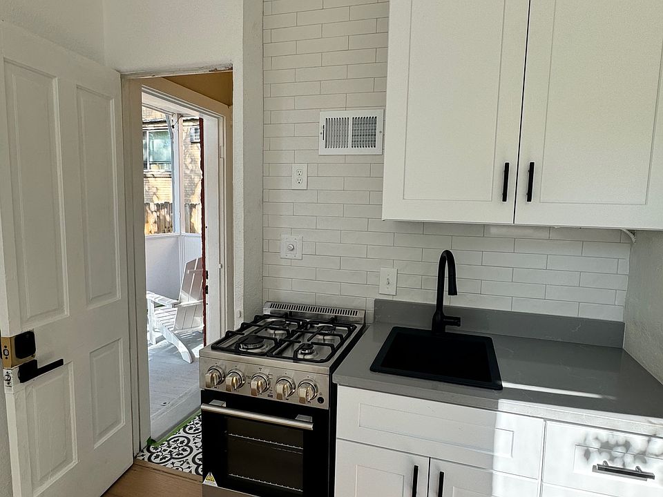 Remodeled kitchen/unit rear entrance w electronic Yale lock