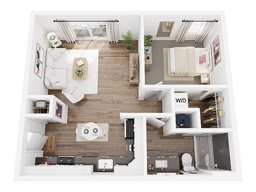 Floor plan 1/1.00