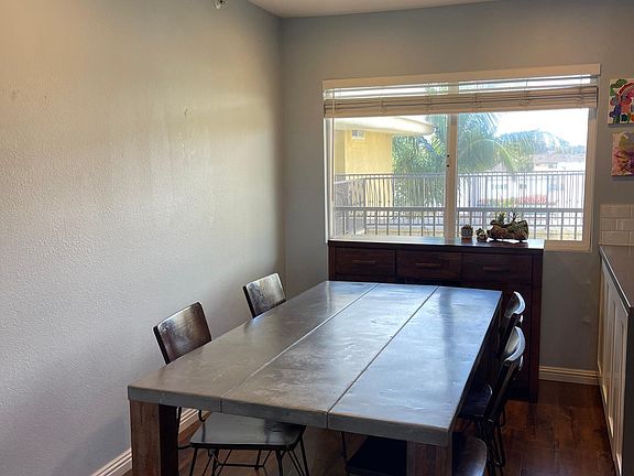 Dining room with view to the west.