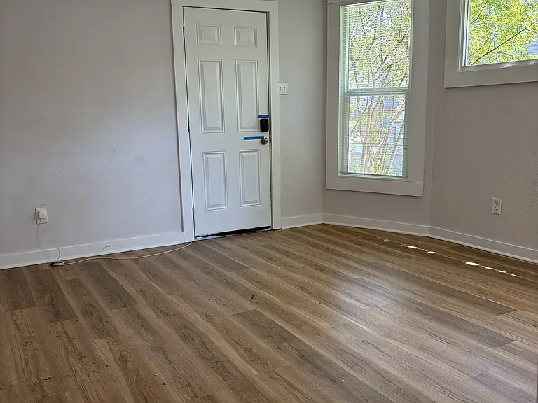 Master Bedroom Door to the poarch
