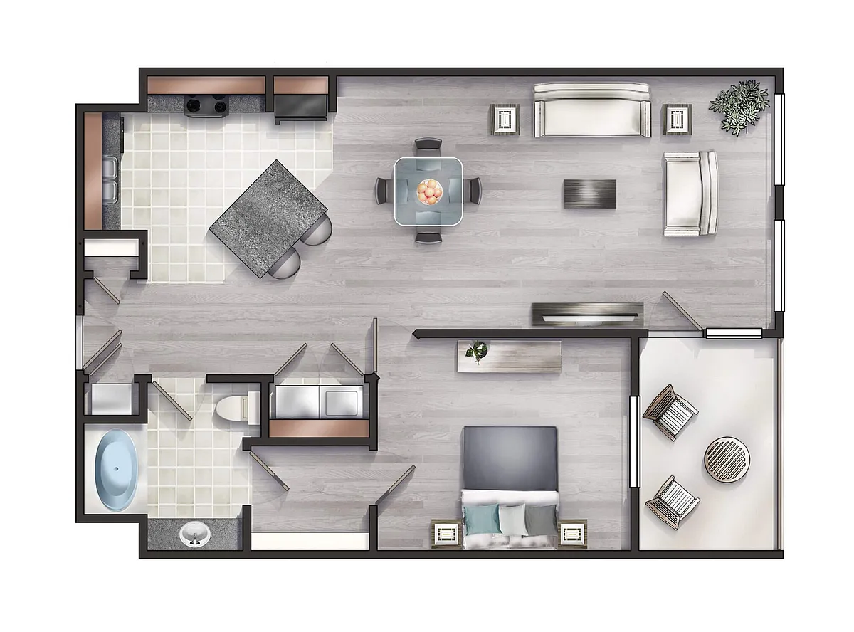Floor plan The Fitzgerald