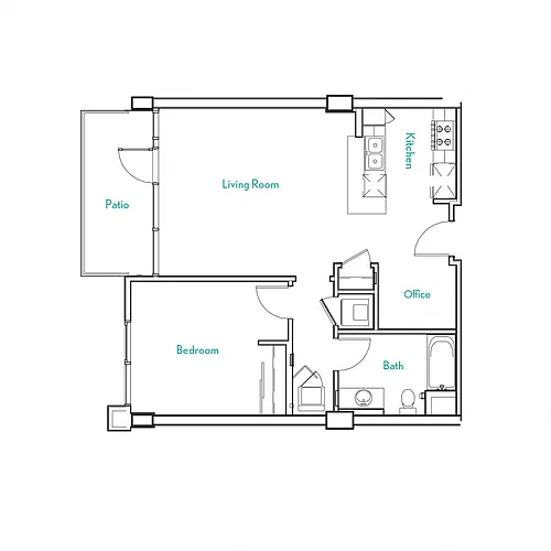 Floor plan MacArthur