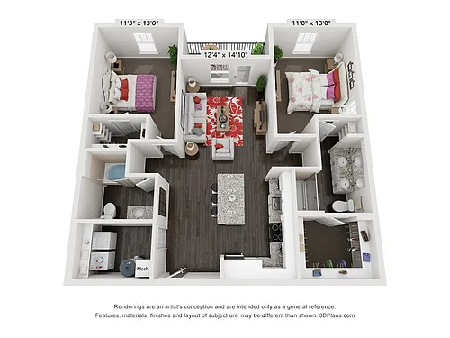 Floor plan B1CLL