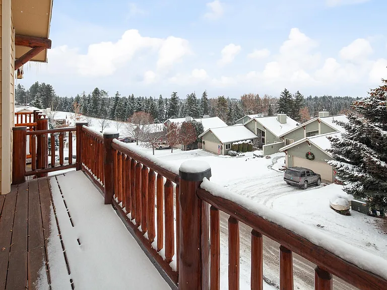 Deck off of the bedroom