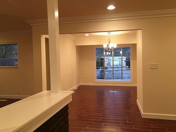 Entry looking into dining