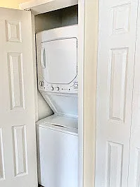 The in-home laundry is such a convenient feature of your home. It's one of the many advantages of living here.