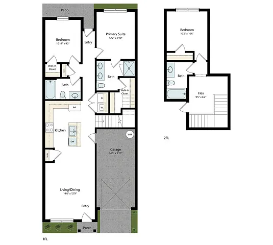 Floor plan Myrtle