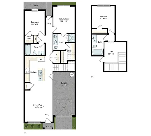 Floor plan Myrtle