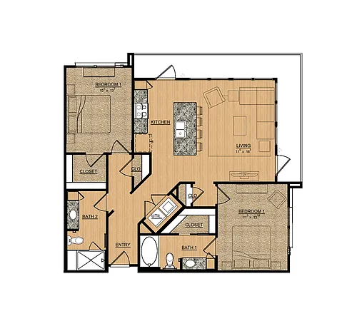 Floor plan Primrose
