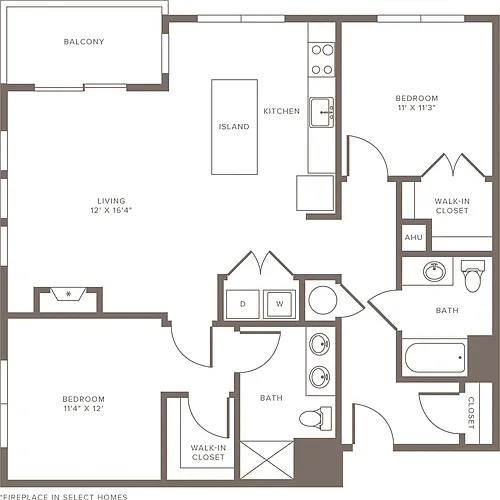 Floor plan B2