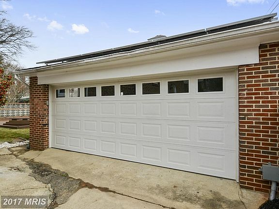 Over sized two car garage