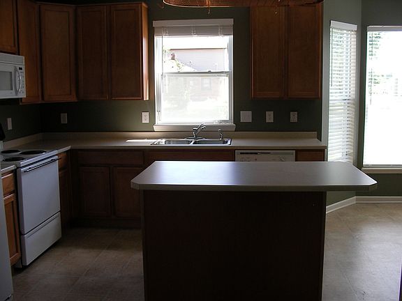 kitchen with island