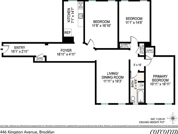 5th image of 446 Kingston Ave APT F12