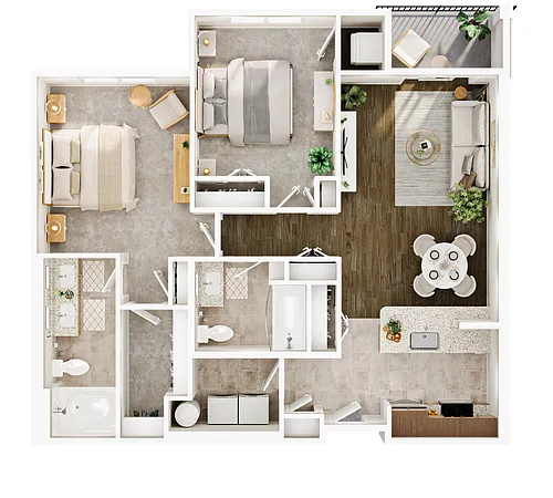 Floor plan The Cavalier