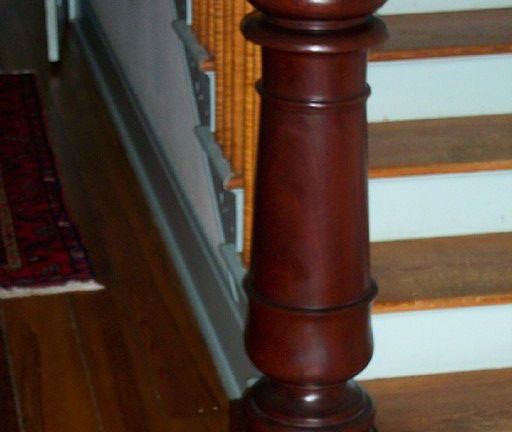 Stairway with Newel Post