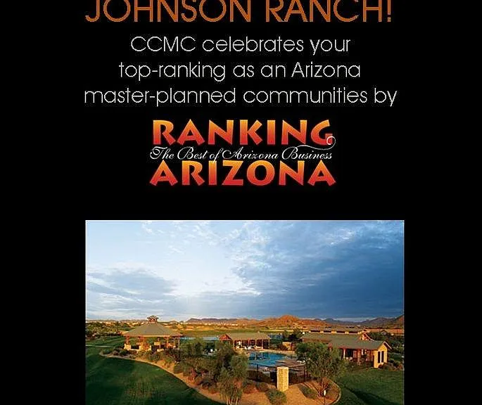 Johnson Ranch ranks every year in top 10!