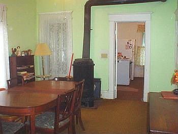 Nice large dining room with access to front and back porches.