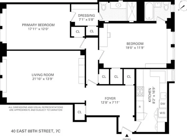 40 E 88th St #7C, Manhattan, NY 10128