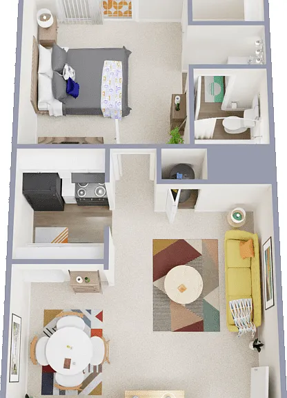 A1 Floorplan Diagram