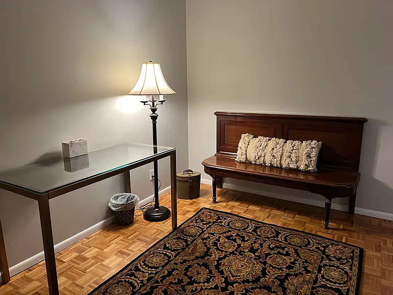 Foyer desk area