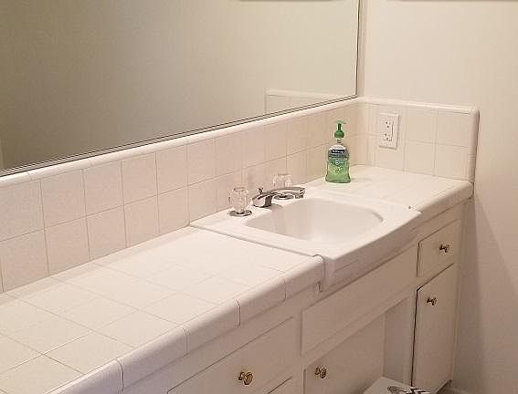 Upstairs half bathroom