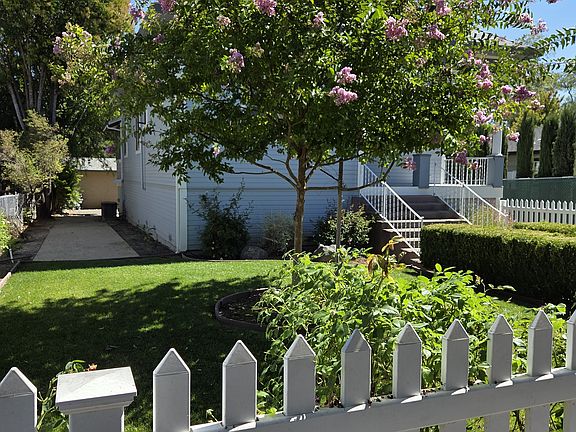North side of front of house