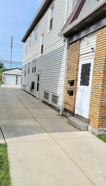 Left Side of House Driveway 