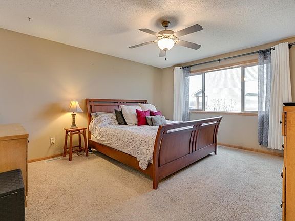 Master Bedroom with walk in closet!