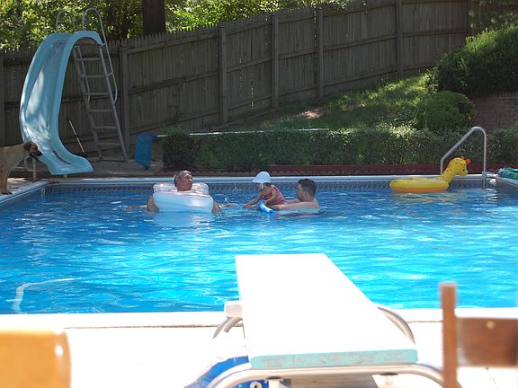 Pool (in back of house)