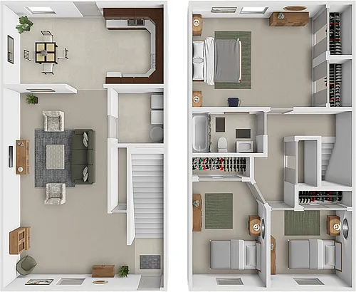Floor plan Presque