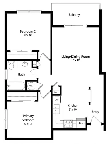 Floor plan Redwood